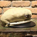 AT-DIRTY M.C CAP BEIGE【AT-DIRTY】(アットダーティー)正規取扱店(Official Dealer)Cannon Ball(キャノンボール)【あす楽対応/モーターサイクルキャップ/MOTORCYCLE CAP】