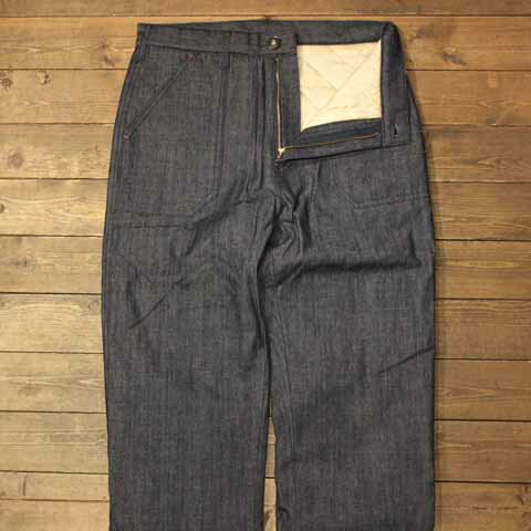 AT-DIRTY QUILTING PANTS DENIM【AT-DIRTY】(アットダーティー)正規取扱店(Official Dealer)Cannon Ball(キャノンボール)【あす楽対応/送料無料/キルティングパンツ】