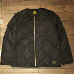 AT-DIRTY“ATD FOLD DOWN JACKET”BLACK【AT-DIRTY】(アットダーティー)正規取扱店(Official Dealer)Cannon Ball(キャノンボール)【送料無料/あす楽対応/開襟/ワークシャツ】