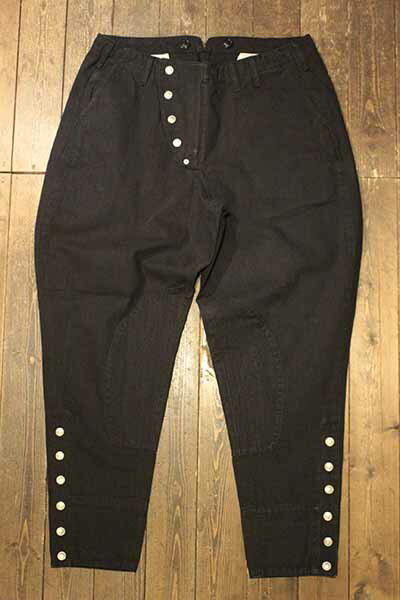 AT-DIRTY"STD JODHPURS PANTS"BLACK(アットダーティー)正規取扱店(Official Dealer)Cannon Ball(キャノンボール)