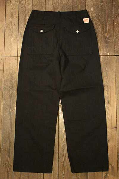 AT-DIRTY"DOUBLE KNEE FIREMAN PANTS"BLACK【AT-DIRTY】(アットダーティー)正規取扱店(Official Dealer)Cannon Ball(キャノンボール)【送料無料】【あす楽対応】