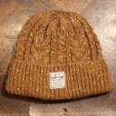 SEVENTY FOUR MIX KNIT BEANIE MUSTARD【SEVENTY FOUR】(セブンティーフォー)正規取扱店(Official Dealer)Cannon Ball(キャノンボール)【あす楽対応/コットンニットキャップ】