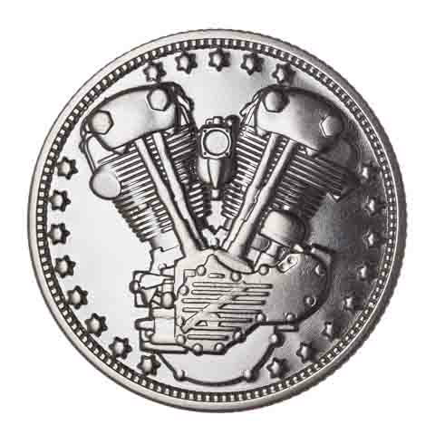 7th-Heaven Art Jewelry"KNUCKLE COIN"SILVER【7th-Heaven Art Jewelry】(セブンスヘブン アート ジュエリー)正規取扱点(Official Dealer)Cannon Ball(キャノンボール)【コイン】