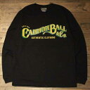 Ruck and Dad"CANNON BALL"L/S TEEBLACK(ラックアンドダッド)Cannon Ball(キャノンボール)当店オリジナルブランド