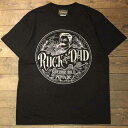 Ruck and Dad"TRADITIONAL"SS TEEBLACK(ラックアンドダッド)Cannon Ball(キャノンボール)当店オリジナルブランド