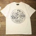 Ruck and Dad"TRADITIONAL"SS TEEWHITE(ラックアンドダッド)Cannon Ball(キャノンボール)当店オリジナルブランド