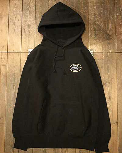 Ruck and Dad"OVAL"HOODED SWEATBLACK【Ruck and Dad】(ラックアンドダッド)Cannon Ball(キャノンボール)当店オリジナルブランド【あす楽対応】