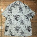 AttractionsARTtraction SPORTOGSART057 Tiger ＆ Dragon Rayon ShirtSax(アトラクションズ)正規取扱店(Official Dealer)Cannon Ball(キャノンボール)