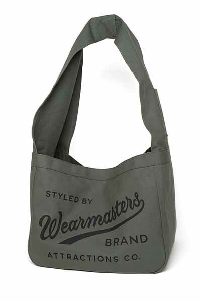 AttractionsWEARMASTERSLot.848 News Paper Bag - Khaki -(アトラクションズ)正規取扱店(Official Dealer)Cannon Ball(キャノンボール)【送料無料/WEARMASTERS/BILTBUCK】