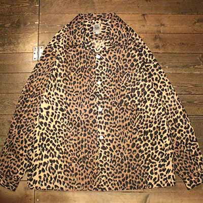 AttractionsWEARMASTERSLot.823 Leopard Cotton L/S Shirt(AgNVY)K戵X(Official Dealer)Cannon Ball(Lm{[)y/WEARMASTERS/BILTBUCKz