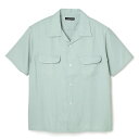 AttractionsWEARMASTERSLot.878 Flap Pocket Rayon Shirt S/S - Mint -(アトラクションズ)正規取扱店(Official Dealer)Cannon Ball(キャノンボール)【送料無料/WEARMASTERS/BILTBUCK】(4)