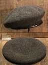 AttractionsWEARMASTERSLot.809 Piping Beret -Charcoal-(アトラクションズ)正規取扱店(Official Dealer)Cannon Ball(キャノンボール)【WEARMASTERS/BILTBUCK】