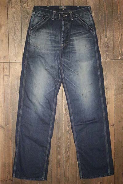 AttractionsWEARMASTERSLot.803AG SL Painter Pants -Indigo Vintage Wash(アトラクションズ)正規取扱店(Official Dealer)Cannon Ball(キャノンボール)【WEARMASTERS/BILTBUCK】