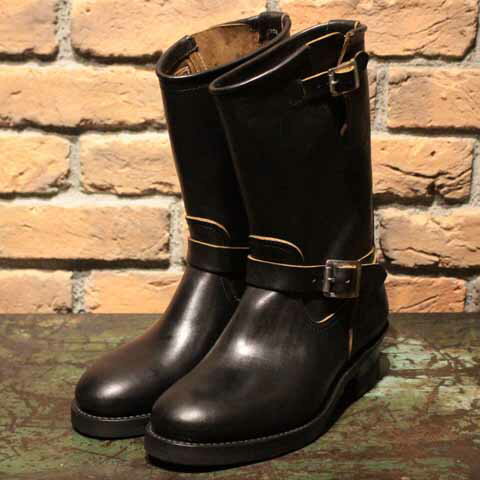 【ご予約承ります。】AttractionsBILTBUCKLot.444 ENGINEER BOOTS（HORSE BUTT）BL...