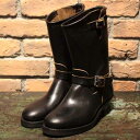 AttractionsBILTBUCKLot.444 ENGINEER BOOTS（HORSE BUTT）BLACK(アトラクションズ)正規取扱店(Official Dealer)Cannon Ball(キャノンボール)