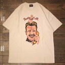 WORTHIES BOOTY CALL S/S TEE Natural【WORTHIES】(ワージーズ)正規取扱店(Official Dealer)Cannon Ball(キャノンボール)【あす楽対応/プリントTシャツ】