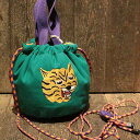 HOUSTONwoman 6014W COTTON EFFECT BAG (TIGER) -GREEN-【HOUSTON】(ヒューストン)正規取扱店(Official Dealer)Cannon Ball(キャノンボール)【あす楽対応/送料無料】(4)