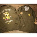 HOUSTON51350VIETNAM JACKET (TIGER)OLIVE DRAB(ヒューストン)正規取扱店(Official Dealer)Cannon Ball(キャノンボール)