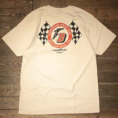 乐天商城 - BRIXTONGOODYEAR SPEEDWAY S/S STDCOLOR/CREAM(ブリクストン)正規取扱店(Official Dealer)Cannon Ball(キャノンボール)【送料無料】