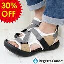 【Fashion THE SALE★30%OFF】リゲッタ カヌー サンダル レディース CJFD5370 スポーティー メッシュ フィールドソール バックスト...