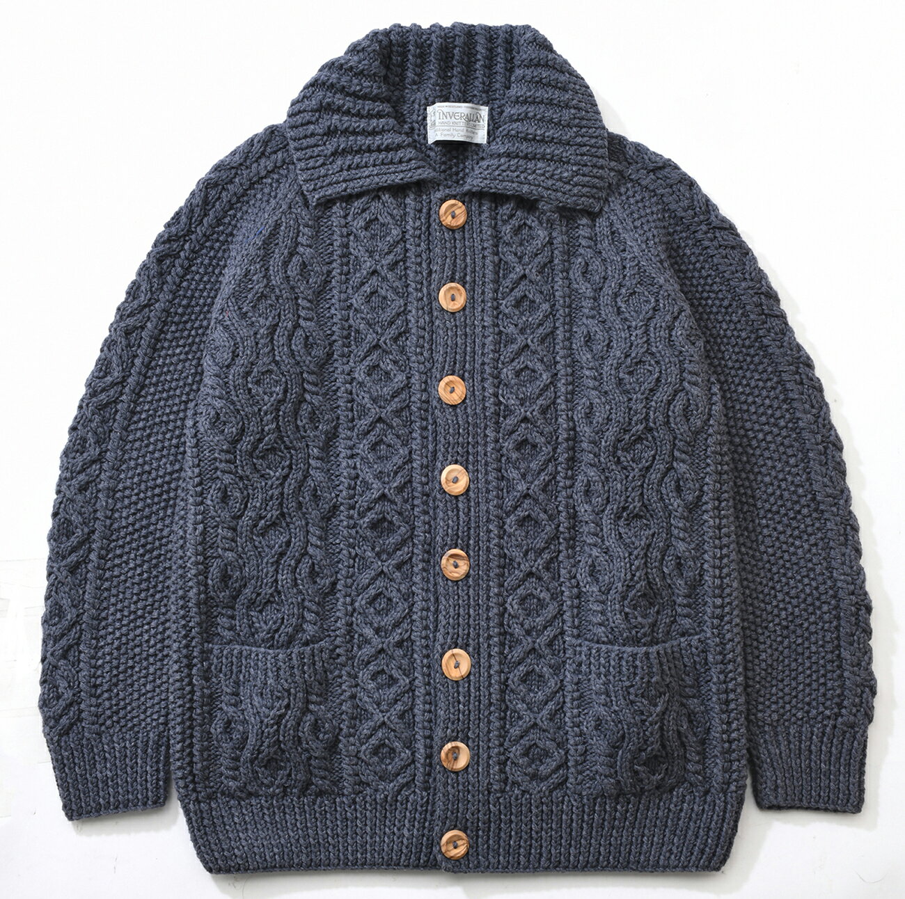 インバーアラン カーディガンINVER ALAN DENIM(ネイビー)