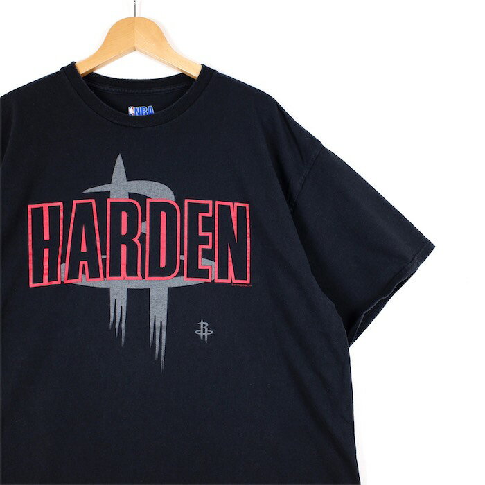 礭 US-2XL NBA Houston Rockets ȾµץT James Harden 롼ͥå ֥å 126cm ե ҥ塼ȥå Хåȥܡ ꥫ USED ӥå t-2197nš