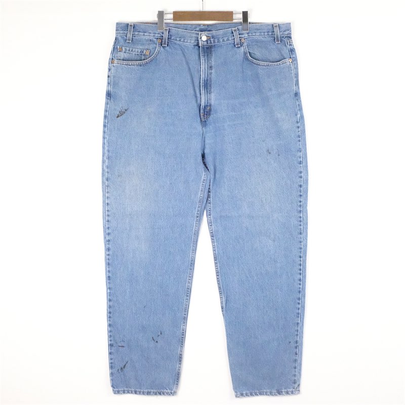 傫TCY YW44/L34 00s USA [oCX Levi's 550-4891 5|Pbg fjpc e[p[hVGbg EGXg108cm ҉86.5cm W42/L34 WbvtC W[Y Gp fju[n pn-0875 AJW Ò yÁz