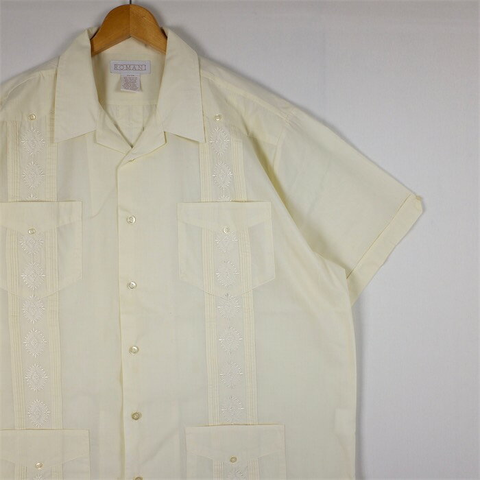 楽天市場】キューバシャツ(サイズ(S/M/L)6L)(メンズ 楽天市場】キューバシャツ(サイズ(S/M/L)6L)(メンズ