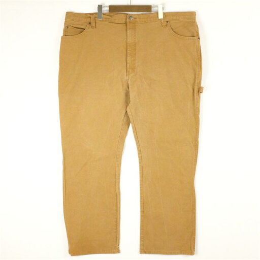 大きいサイズ メンズW44/L32 ディッキーズ Dickies EU1993RBD ダック生地 ペインターパンツ カーペンターパンツ ワーク 実寸ウエスト113cm 股下77.5cm W44/L30相当 無地 ブラウンダック系 pn-1142 アメカジ BIG 古着 【中古】 大きいサイズ メンズW44/L32 ディッキーズ Dickies EU1993RBD ダック生地 ペインターパンツ カーペンターパンツ ワーク 実寸ウエスト113cm 股下77.5cm W44/L30相当 無地 ブラウンダック系 pn-1142 アメカジ BIG 古着 【中古】