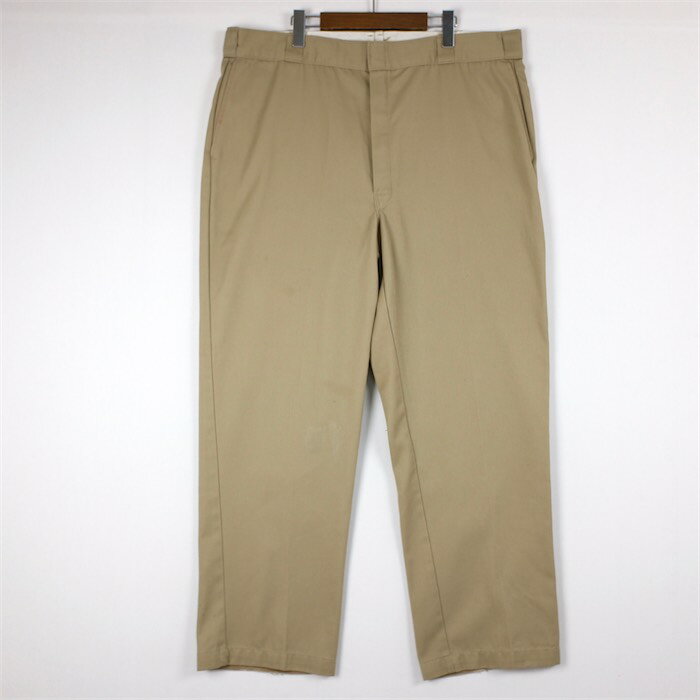 傫TCY YW40 90's USA fBbL[Y 874[Npc J[Lx[W TALONWbp[ EGXg102cm ҉76cm Dickies I[h re[W AJÒ USED BIG yΉ pt-1323yÁz