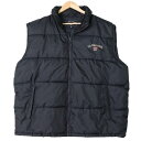 大きいサイズ メンズUS-XLサイズ U.S. POLO ASSN. 中綿ベスト パディングベスト カジュアル レイヤード 胸囲約144cm ネイビー系 jc-...