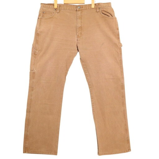 大きいサイズ メンズW40/L32 ディッキーズ Dickies EU1939RBD ダックペインターパンツ ワークパンツ カーペンターパンツ 実寸ウエスト105cm 股下:79.5cm ブラウン系 pc-0332 アメカジ ビンテージ オールド 古着 【中古】 大きいサイズ メンズW40/L32 ディッキーズ Dickies EU1939RBD ダックペインターパンツ ワークパンツ カーペンターパンツ 実寸ウエスト105cm 股下:79.5cm ブラウン系 pc-0332 アメカジ ビンテージ オールド 古着 【中古】