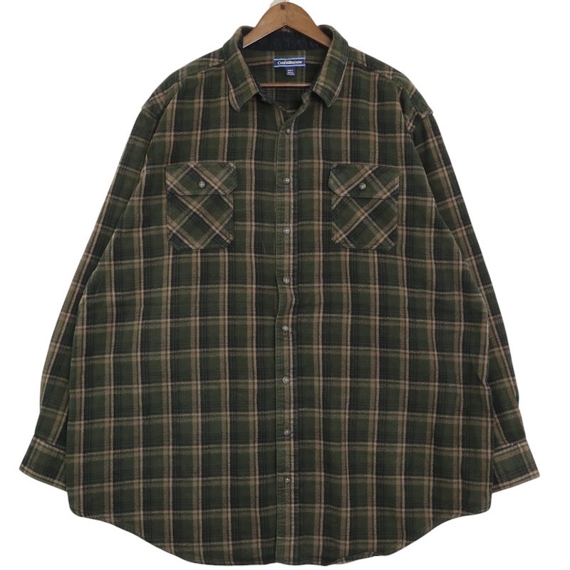 �礭�������� ���US-2XL������ Croft&Barrow Ĺµ�إӡ��ե��ͥ륷��� ���إӡ��ͥ� �����奢�륷��� ����� ���ȥ꡼�� ������144cm �����å��� ���꡼�֥��꡼��� sc-0523 ���ᥫ�� BIG������ ���� ����šۡڥȡ����