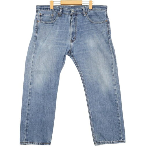 大きいサイズ メンズW38 リーバイス 505 REGULAR FIT デニムパンツ ヒゲ落ち ストレート ジッパーフライ ブルー 実寸約ウエスト101cm 股下69cm Levi's ジーンズ ジーパン アメリカ古着 USED BIG あす楽対応 hpc-0029【中古】 大きいサイズ メンズW38 リーバイス 505 REGULAR FIT デニムパンツ ヒゲ落ち ストレート ジッパーフライ ブルー 実寸約ウエスト101cm 股下69cm Levi's ジーンズ ジーパン アメリカ古着 USED BIG あす楽対応 hpc-0029【中古】