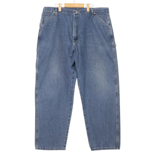 大きいサイズ メンズW42/L32インチ ラングラー Wrangler デニムペインターパンツ カーペンターパンツ ワークパンツ ジーンズ Gパン 実寸ウエスト 104cm ブルーデニム系 pc-0515 アメカジ ビンテージ 古着 【中古】 大きいサイズ メンズW42/L32インチ ラングラー Wrangler デニムペインターパンツ カーペンターパンツ ワークパンツ ジーンズ Gパン 実寸ウエスト 104cm ブルーデニム系 pc-0515 アメカジ ビンテージ 古着 【中古】