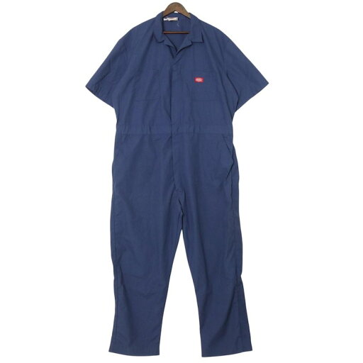 大きいサイズ メンズUS-50R オールド ディッキーズ Dickies 半袖オールインワン つなぎ ワークウエア パンツ 実寸ウエスト 113cm ネイビー系 pc-0520 アメカジ ビンテージ 古着 【中古】 大きいサイズ メンズUS-50R オールド ディッキーズ Dickies 半袖オールインワン つなぎ ワークウエア パンツ 実寸ウエスト 113cm ネイビー系 pc-0520 アメカジ ビンテージ 古着 【中古】