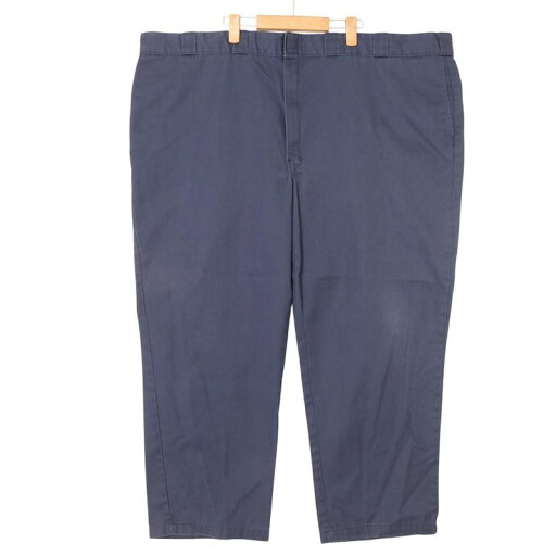 大きいサイズ メンズW51/L28サイズ相当 ディッキーズ Dickies 874 ワークパンツ 実寸ウエスト125cm 股下:72cm ネイビー系 pc-0535 アメカジ ビンテージ オールド 古着 【中古】 大きいサイズ メンズW51/L28サイズ相当 ディッキーズ Dickies 874 ワークパンツ 実寸ウエスト125cm 股下:72cm ネイビー系 pc-0535 アメカジ ビンテージ オールド 古着 【中古】
