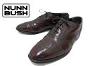 【NUNN BUSH：ナンブッシュ】内羽根ウィングチップシューズ 【サイズ メンズ US 11D/ 29cm】【カラー：バーガンディー系】【10P12Sep14】f-1501【中古】【USED】【あす楽対応】