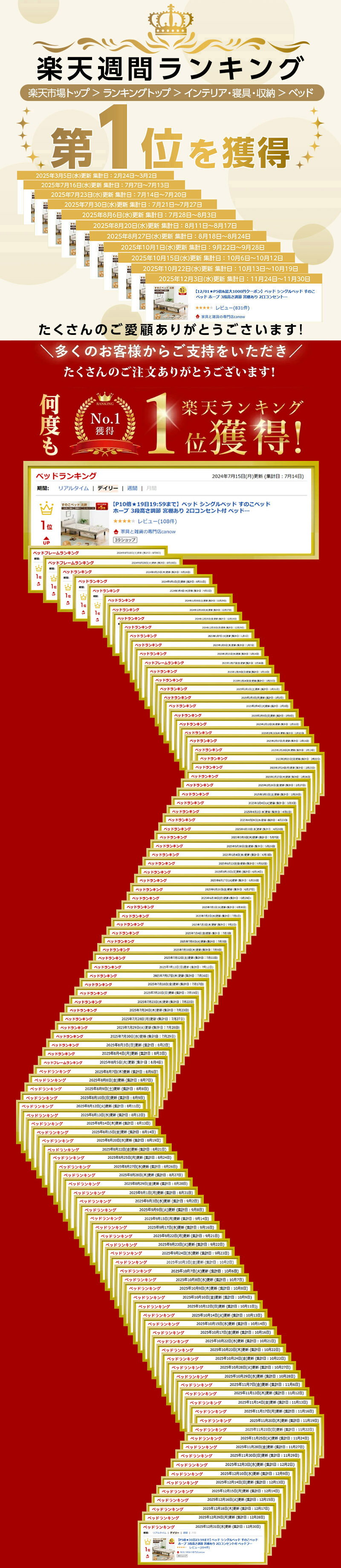 【1/1★P10倍】ベッド シングルベッド すのこベッド ホープ 3段高さ調節 宮棚あり 2口コンセント付 ベッドフレーム 収納 通気性 低圧メラミン 傷に強い ベッド シングル 宮 北欧 ブラウン ナチュラル グレー