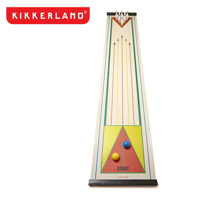 キッカーランド テーブルトップボウリング KIKKERLAND Tabletop Bowling KGG160 ゲーム 室内遊び ボーリング おもちゃ 玩具 雑貨 プレゼント キャンプ アウトドア ギフト 【正規品】