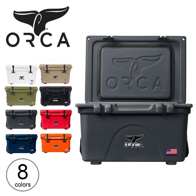 オルカ 26クーラー ORCA Coolers 26 ORC ハードクーラーボックス クーラーバッグ 保冷バッグ トラベル 旅行 キャンプ アウトドアリビング フェス 【正規品】