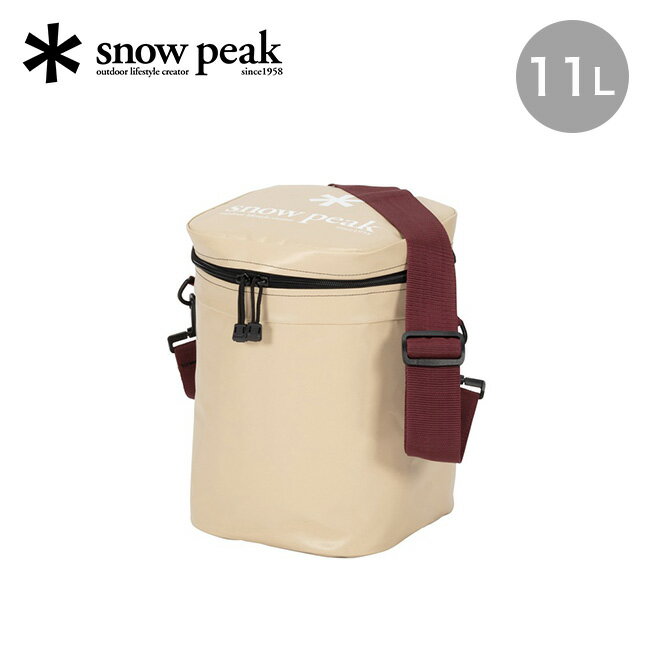 スノーピーク ソフトクーラー11 snow peak Soft Cooler 11 FP-111R バッグ 保冷 クーラーボックス 11リットル トラベル 旅行 キャンプ アウトドア 【正規品】