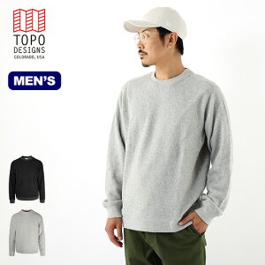 トポデザイン グローバルセーター メンズ TOPO DESIGNS GLOBAL SWEATER TDMGSW トップス スウェット セーター キャンプ アウトドア 【正規品】