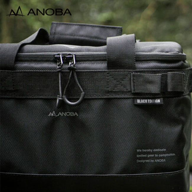 アノバ ブラックエディション マルチギアボックスM ANOBA BLACK EDITION Multi gearbox M バッグ ボックス ギア入れ トラベル 旅行 キャンプ アウトドア フェス 