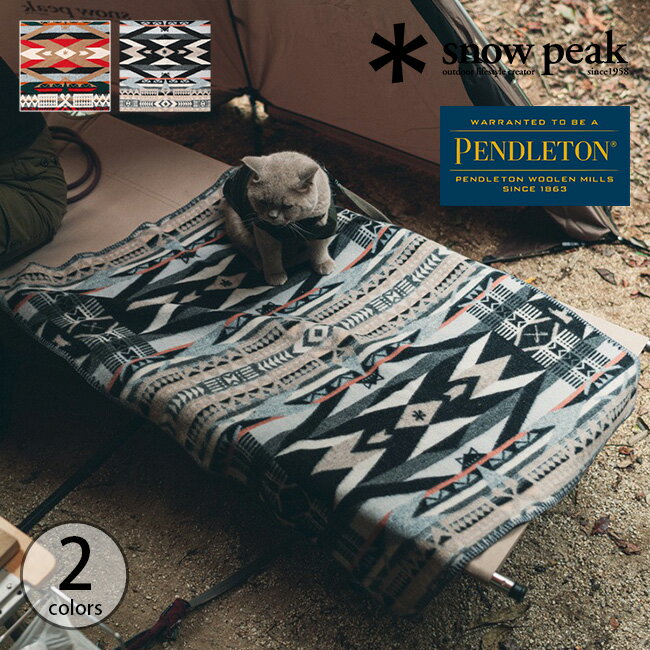 スノーピーク×ペンドルトン ムチャチョブランケット snow peak