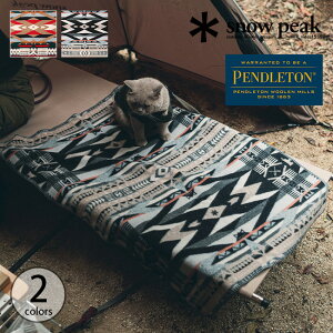 スノーピーク×ペンドルトン ムチャチョブランケット snow peak×PENDLETON Muchacho Blanket SI-PD-21AU001 ひざ掛け ひざかけ 毛布 防寒 おしゃれ キャンプ アウトドア ギフト 【正規品】