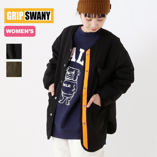 グリップスワニー 【ウィメンズ】 キルトブルゾン GRIP SWANY W'S QUILT BLOUSON レディース GSJ-69 ジャケット ブルゾン アウター 長袖 キルト シンプル キャンプ アウトドア 【正規品】