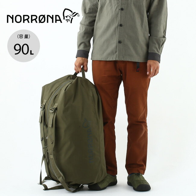 ノローナ 90Lダッフルバッグ Norrona 90L Duffel Bag 5260-21 ダッフルバッグ リュックサック ザック 2way トラベル 旅行 鞄 キャンプ アウトドア 【正規品】