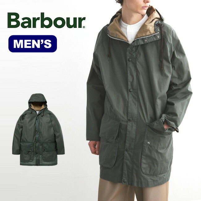 バブアー ハイキングワックス BARBOUR HIKING WAX メンズ MWX1673 ブルゾン コート フード オーバーサイズ トラベル 旅行 キャンプ アウトドア 【正規品】