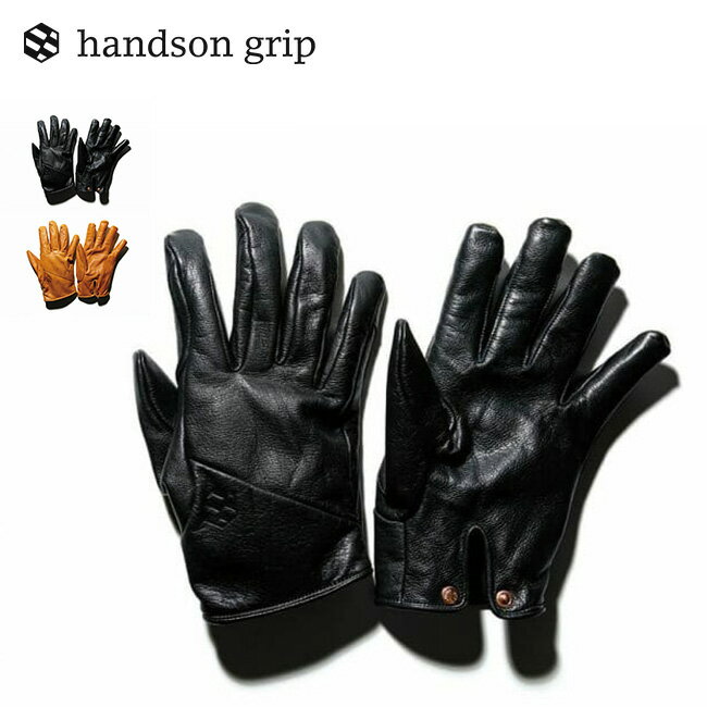 ハンズオングリップ ファムプラス handson grip Fam FP19 グローブ 手袋 フリース 本革 キャンプ アウトドア 【正規品】